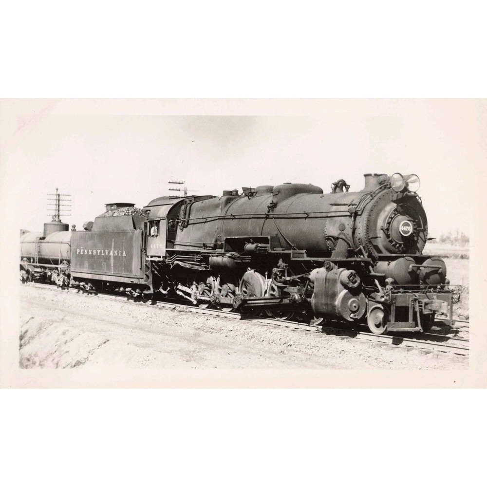 PRR Pennsylvania Railroad 4476 I1sa 2-10-0 Steam Locomotive Photo Genoa OH 1943 - Picture 1 of 2